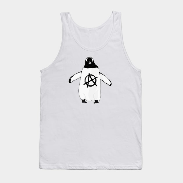 Anarchy in the Antarctic Tank Top by CottonRobot